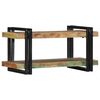 vidaXL Wall Shelf Multicolor Solid reclaimed wood, Iron Standard