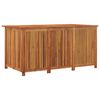 vidaXL Garden Storage Box Brown Solid Acacia Wood Large