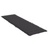 vidaXL Sun Lounger Cushion Black Oxford fabric (100% polyester), Foam fiber