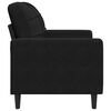 vidaXL Sofa Chair Black 23.6 " Velvet