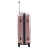 vidaXL Hardcase Trolley Set 3 pcs Rose Gold ABS