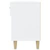 vidaXL Shoe Cabinet White Engineered wood Medium Shoe Cabinet