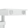 vidaXL Wall Bar Table High gloss white Engineered wood Compact