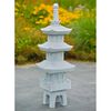 Ubbink Garden Lantern Grey Poly-resin Large Garden Lantern Other