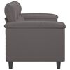 vidaXL 2-seater Sofa Grey