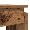 vidaXL Console Table Old wood Engineered wood Slim Console Table