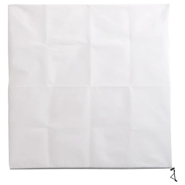 vidaXL Plant Fleece Cover Set of 4 White