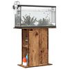vidaXL Aquarium Stand Old wood Engineered wood Medium Aquarium Stand