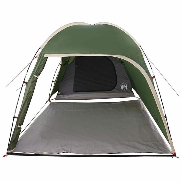 vidaXL Tent Folding Green 370 x 230 x 185 cm Polyester and fibreglass