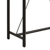 vidaXL Bar Table Natural wood Solid mango wood and iron