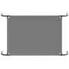 vidaXL Elevated Dog Bed Grey Oxford fabric, powder-coated steel