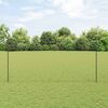 vidaXL Fence and Post Grey 4.92 x 328.08 ft Steel