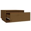 vidaXL Coffee Table Honey Brown Solid Pine Wood Small Coffee Table