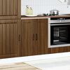 vidaXL Sink Base Cabinet Brown Oak Engineered Wood Medium