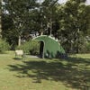 vidaXL Tent Folding Green 370 x 230 x 185 cm Polyester and fibreglass