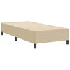 vidaXL Bed Frame Grey Green 35.4" x 74.8" Corduroy fabric