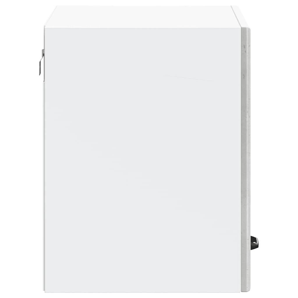 vidaXL Kitchen Wall Cabinet Concrete grey Engineered wood Compact