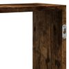 vidaXL Wall Shelf Smoked Oak Engineered wood 62.6 x 7.1 x 25.6 in