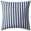 vidaXL Patio Pillows 4 pcs Stripe Print 17.7x17.7" Navy