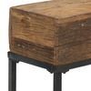 vidaXL Console Table 47.2"x11.8"x31.5" Solid Reclaimed Wood