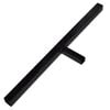 vidaXL Ground Drill Handle Auger Bit 3.94" Black Double Spirals Steel