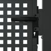 vidaXL Garden Gate Anthracite 39.4x78.7" Steel