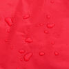 vidaXL Dog Raincoat Red Polyester Large Water-resistant materials