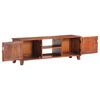 vidaXL TV Stand Honey Brown 47.2"x11.8"x16.1" Solid Wood Acacia