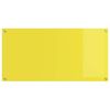 vidaXL Kitchen Backsplash Yellow 47.24 x 23.62 x 0.24 in