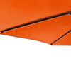 vidaXL Garden Parasol Terracotta Polyester Large Collapsible