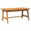 vidaXL Coffee Table Brown Solid Acacia wood