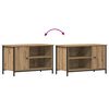 vidaXL TV Cabinet artisan oak 80 x 40 x 50 cm Engineered wood