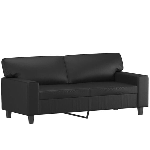 vidaXL Sofa Set Black