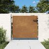 vidaXL Garden Gate 33.5x49.2" Corten Steel Square Design