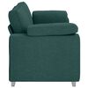 vidaXL Sofa Dark Green 86.22 x 30.31 x 32.28 in Fabric