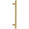 vidaXL Cabinet Handle Set of 10 Gold Stainless Steel 6.3 in Tough