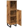 vidaXL Bathroom Cabinet Old wood Engineered wood, iron Tall