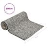 vidaXL Stone Liner Grey Nonwoven PP fleece, drinkwater safe glue