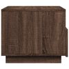 vidaXL Coffee Table Brown Oak Engineered wood 19.7x19.3x15.7 in