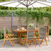 vidaXL Garden Chair Set of 6 Grey Solid acacia wood with an oil finish