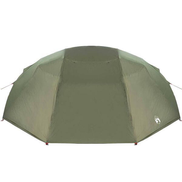 vidaXL Fishing Tent with Roof Olive green 514 x 465 x 187 cm Polyester