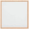 vidaXL Magnetic Whiteboard with Solid Pine Wood Frame 15.7x15.7"