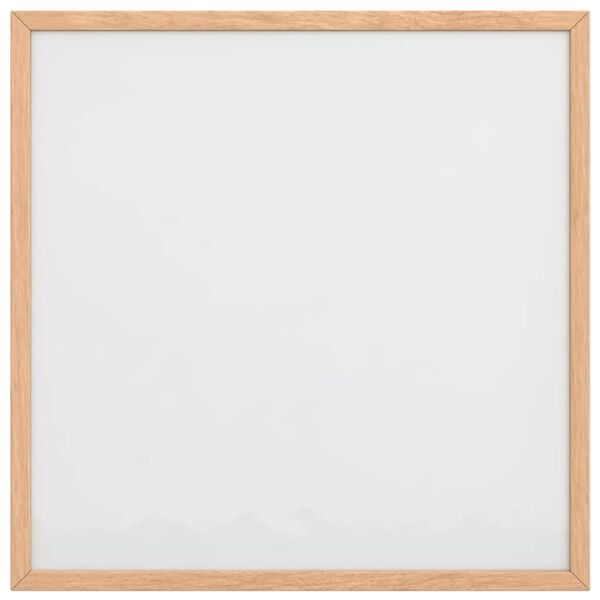 vidaXL Magnetic Whiteboard with Solid Pine Wood Frame 15.7x15.7"