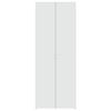 vidaXL Highboard White 27.6"x16.7"x72.8" Engineered Wood