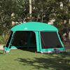 vidaXL Pool Tent with Removable Fly & Mesh Walls Sea Green 243.3x209.4"