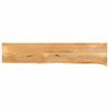vidaXL Table Top Natural Solid Mango Wood 70.9 x 11.8 in Durable