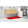 vidaXL Anti-slip Bath Mat Red 27.6" x 47.2" PP