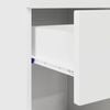 vidaXL Bathroom Cabinet Set TULUM White 14.57 x 12.40 x 32.28 in