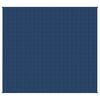 vidaXL Weighted Blanket Blue