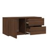 vidaXL TV Cabinet Brown Oak Engineered Wood 31.5 in x 13.4 in x 14.2 in
